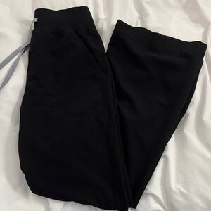 Figs Black Isabel Wide Leg Pants